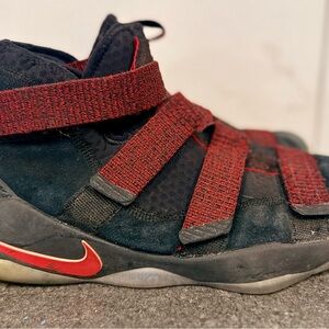 Nike Kids Zoom Sneakers - Black and Red